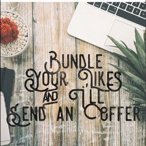 Bundle your items for a bigger discount